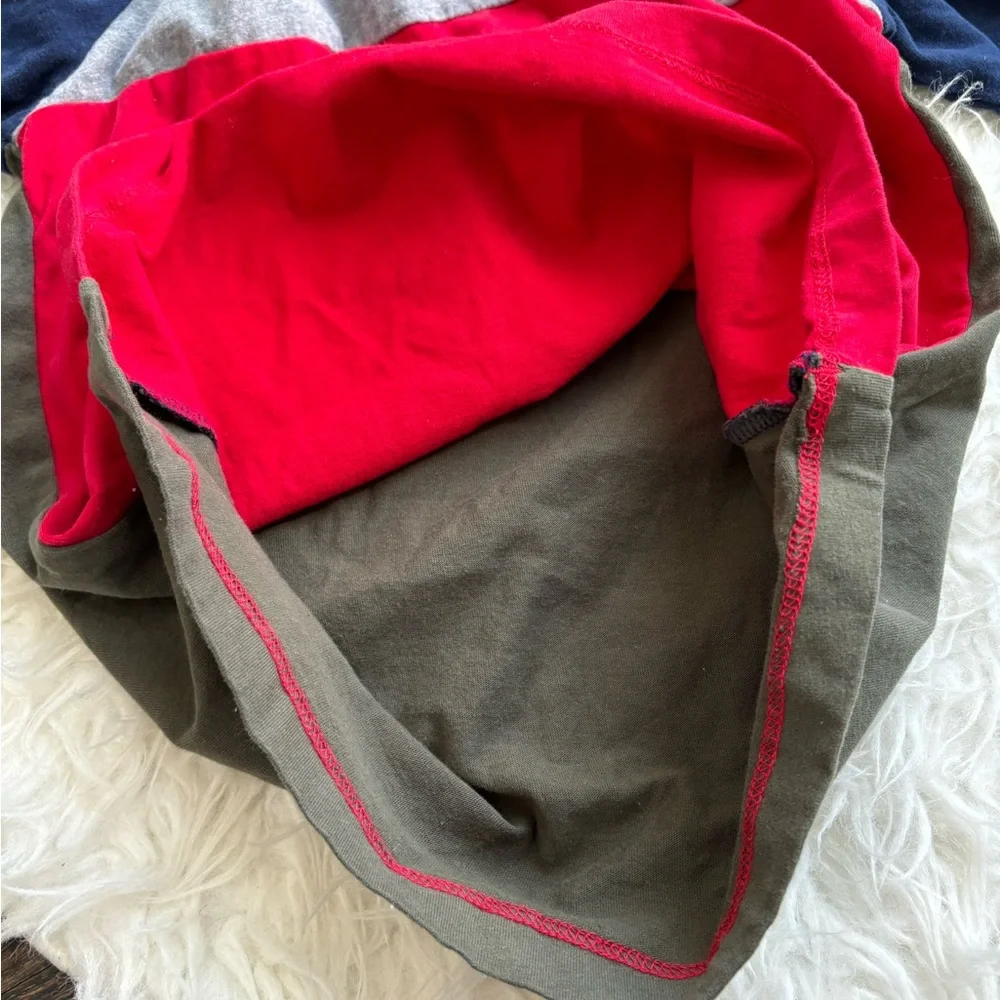 Hanna Andersson boys colorblock long sleeve tee size 6-7 - Picture 6 of 10